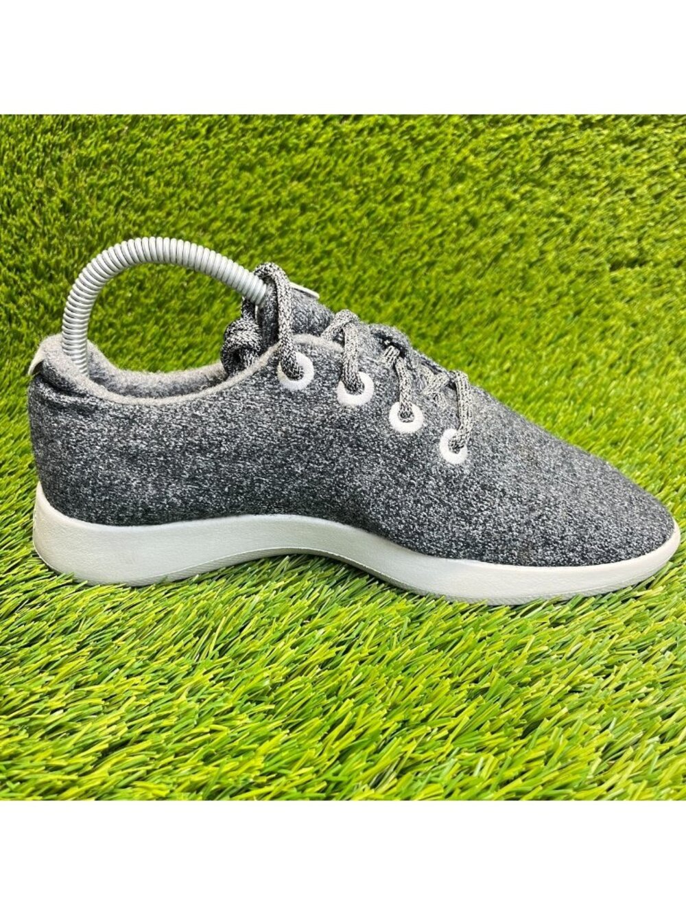 Allbirds Wool Runners Natural Gray Womens Size 8 Athletic Running Shoes Sneakers - Picture 4 of 10